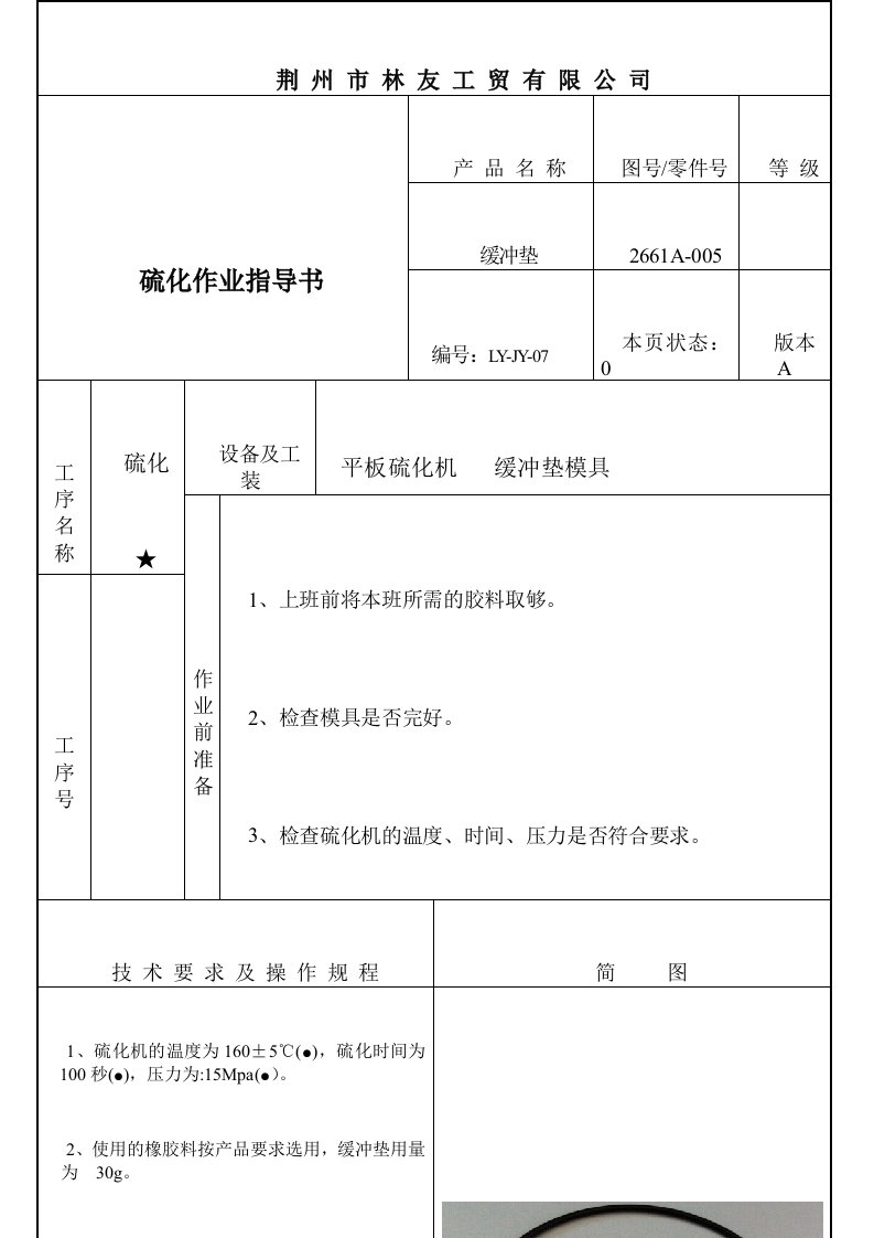 硫化作业指导书