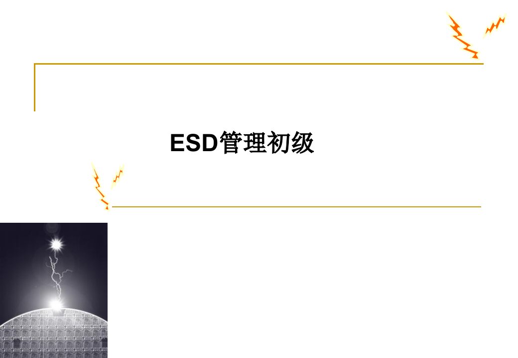 《ESD管理初级》PPT课件