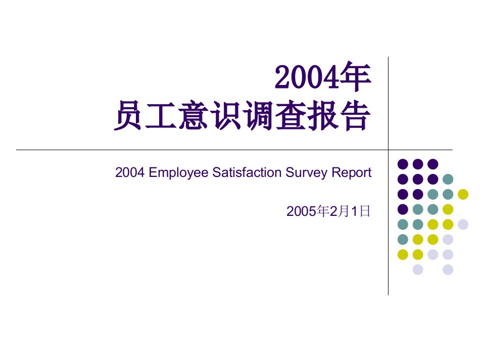 员工意识调查EmployeeSatisfactionSu