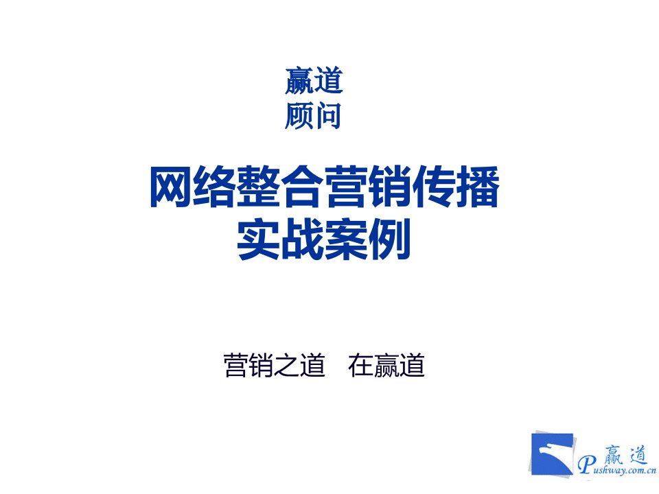 网络整合营销传播实战案例例子