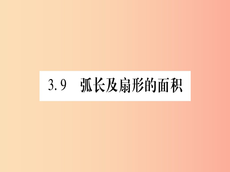 （江西专版）2019届九年级数学下册