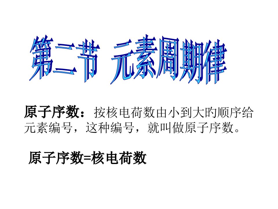 高一化学元素周期律(1)省名师优质课赛课获奖课件市赛课一等奖课件