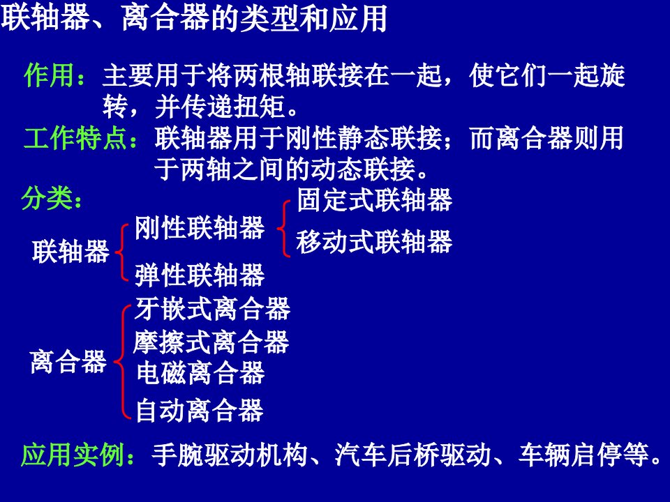 第18章联轴器离合器