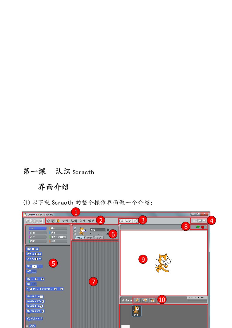 第一课认识Scracth