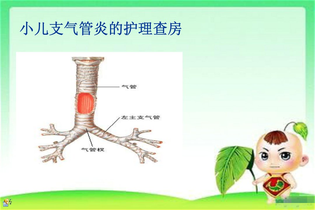 小儿急性支气管炎的护理查房