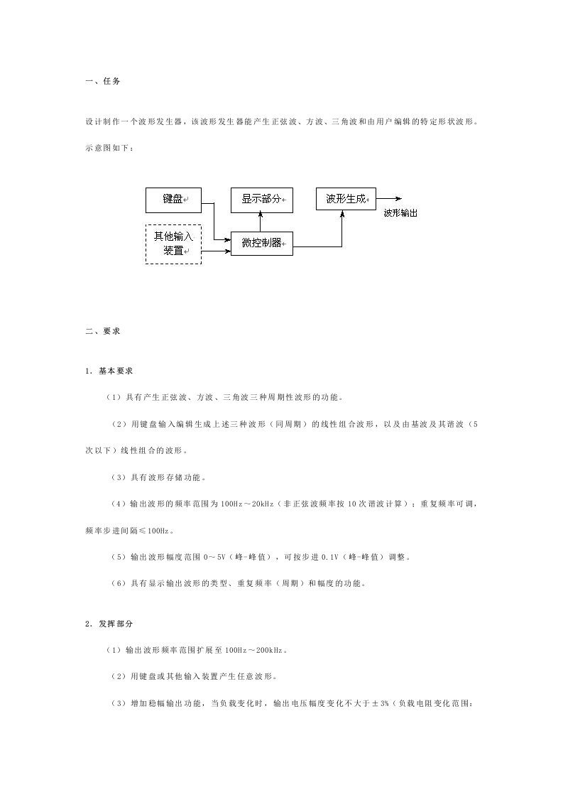 波形发生器