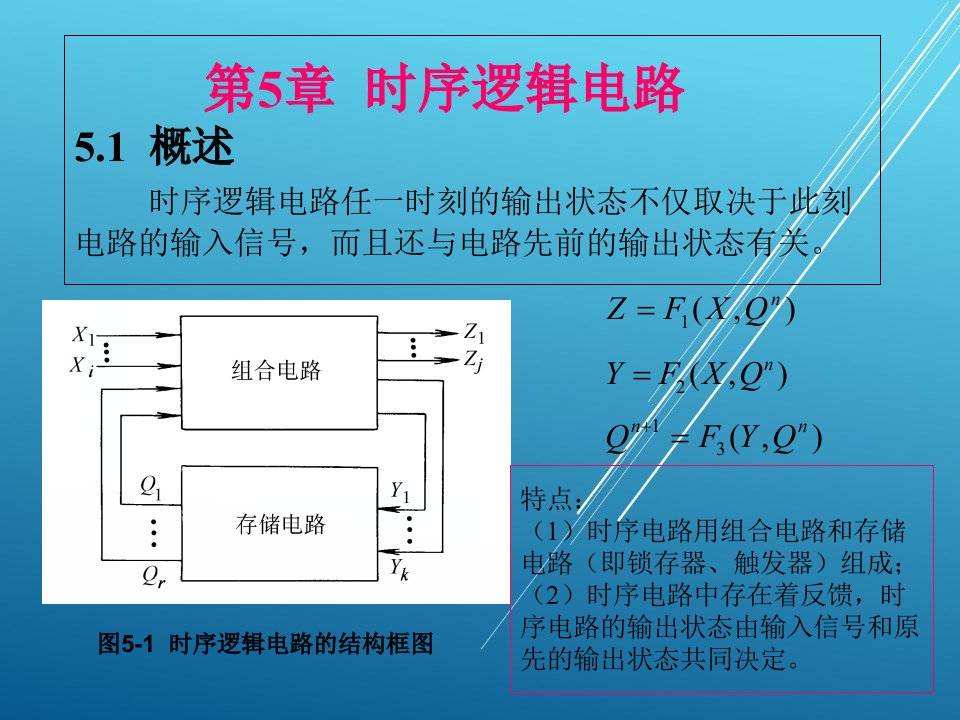 数字电子技术基础第-5-章--时序逻辑电路课件