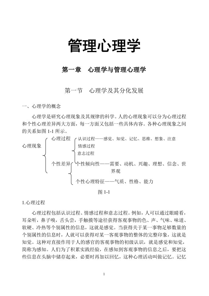 MBA课程-管理心理学