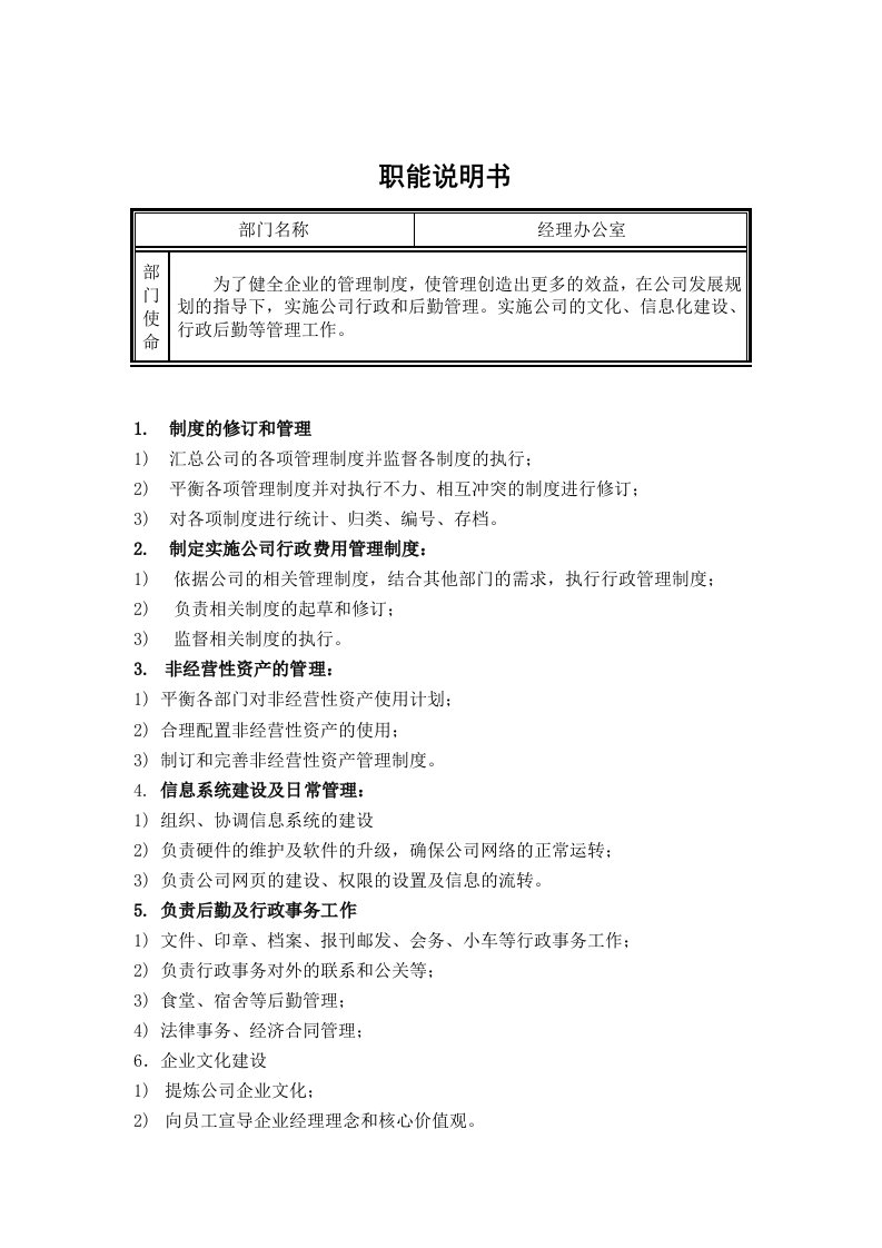 经理绩效评价样表3