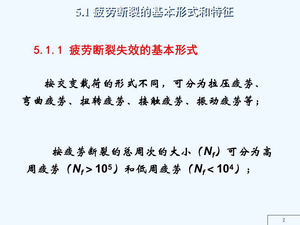 疲劳断裂失效分析ppt课件