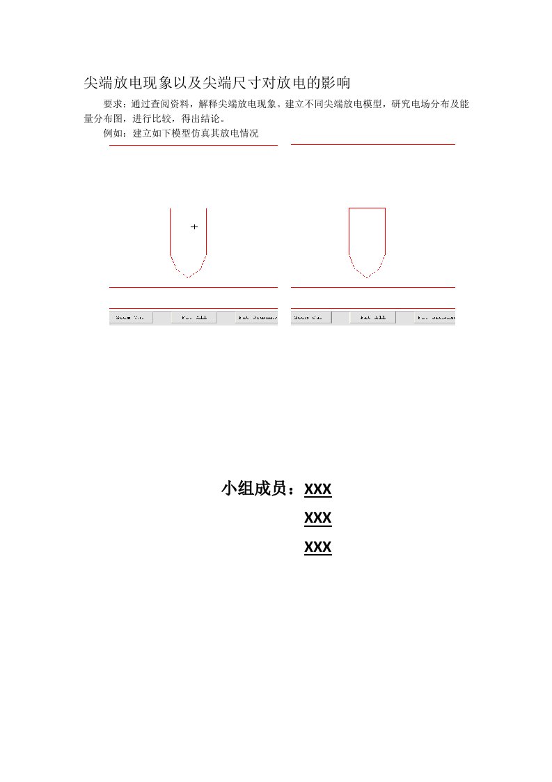 尖端放电现象以及尖端尺寸对放电的影响