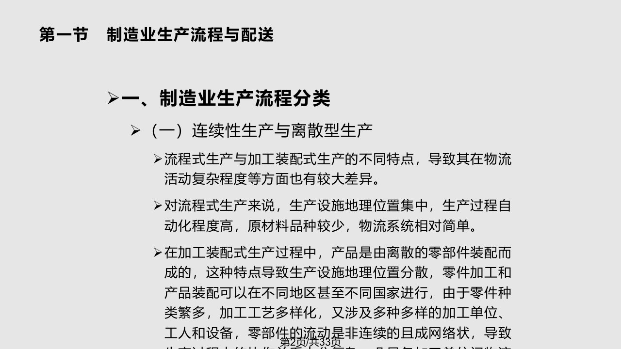 物流快递配送与流通加工制造业配送管理