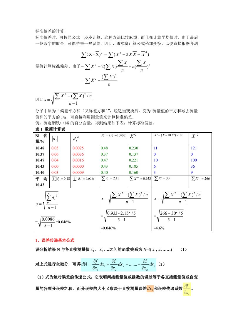 实验设计与数据处理