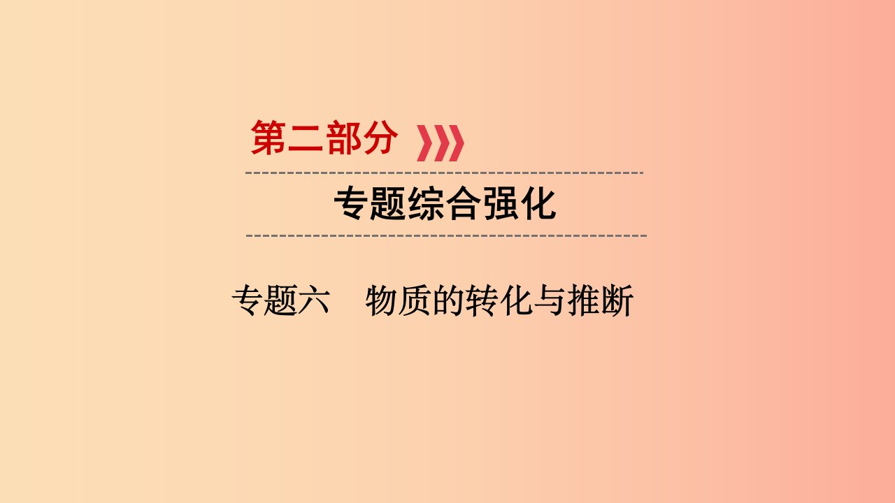 （江西专用）2019中考化学总复习