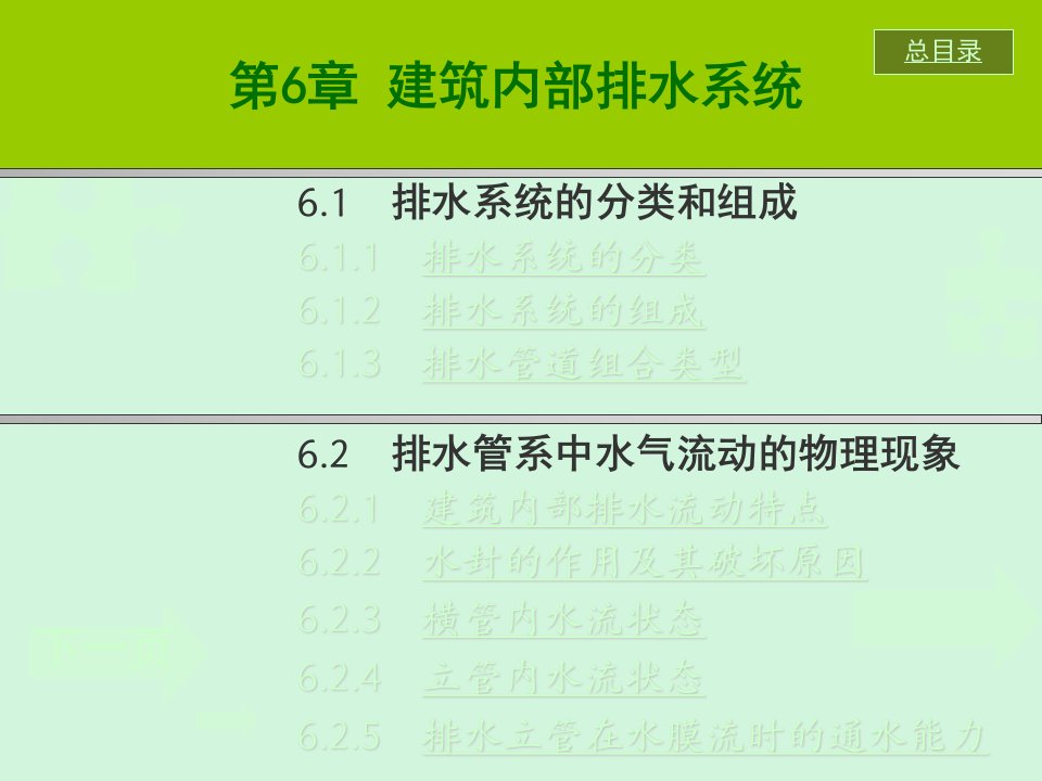 给排水工程-建筑内部排水系统