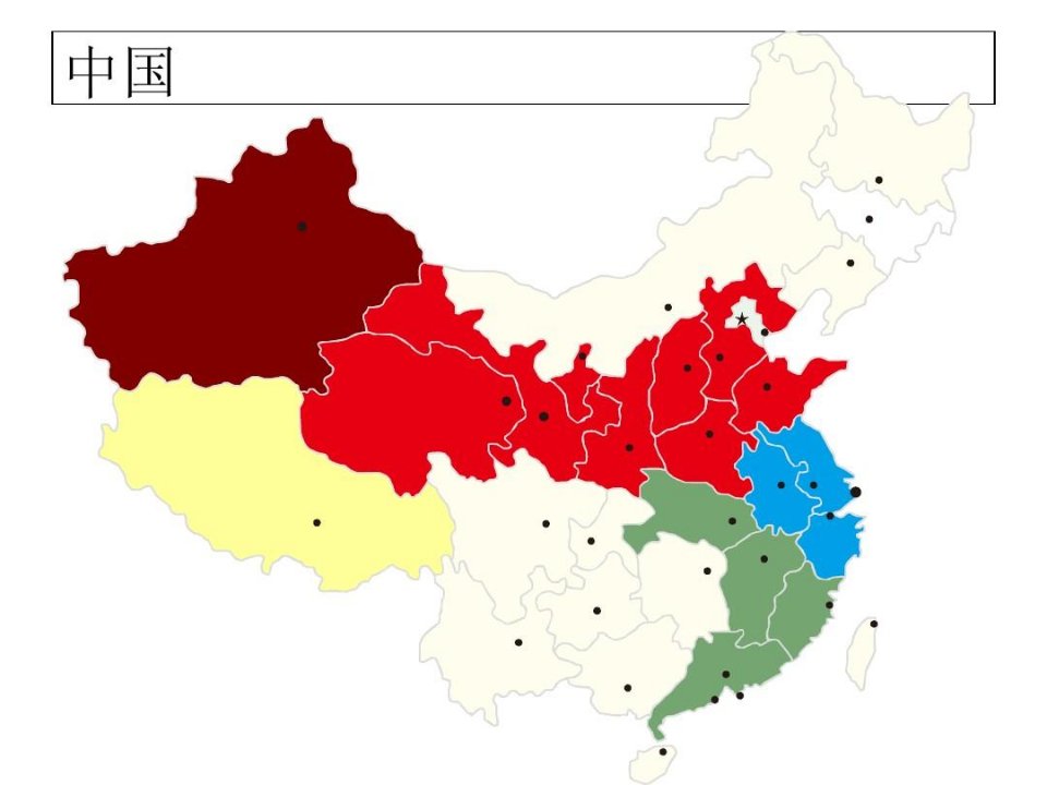 中国地图和各省份地图