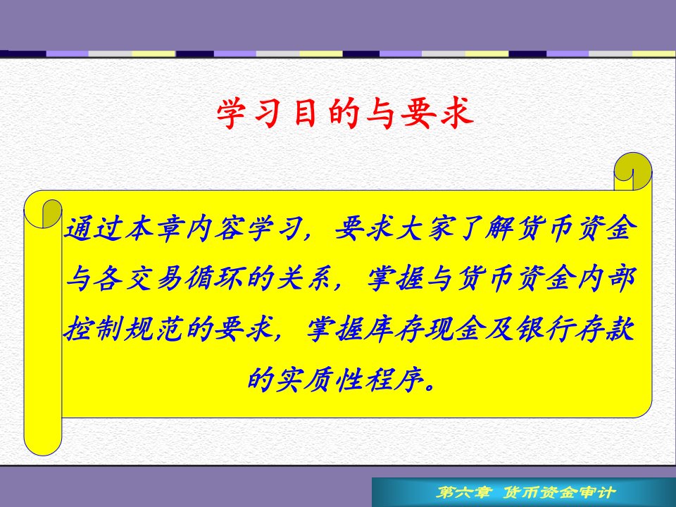 第十一章货币资金审计