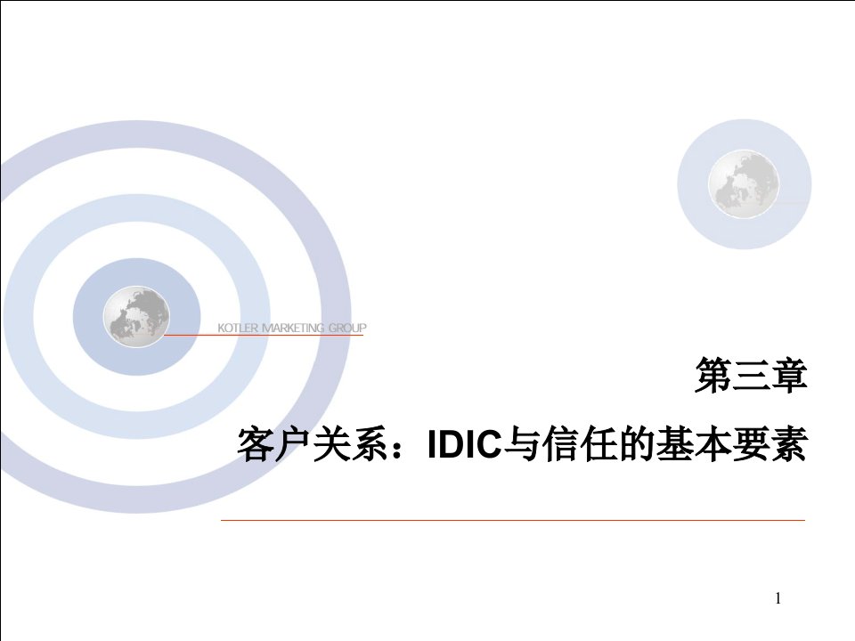 客户关系之IDIC与信任的基本要素培训