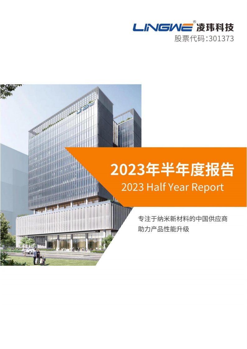 深交所-凌玮科技：2023年半年度报告-20230825