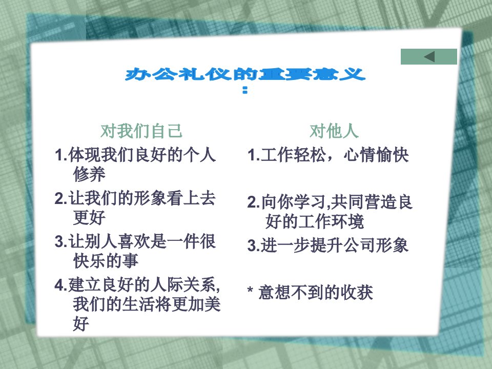 办公礼仪(课件)(ppt)