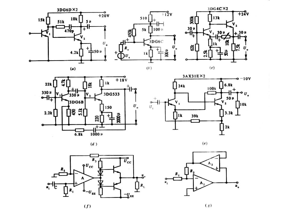 模拟电子技术张学军第6和7章习题-复
