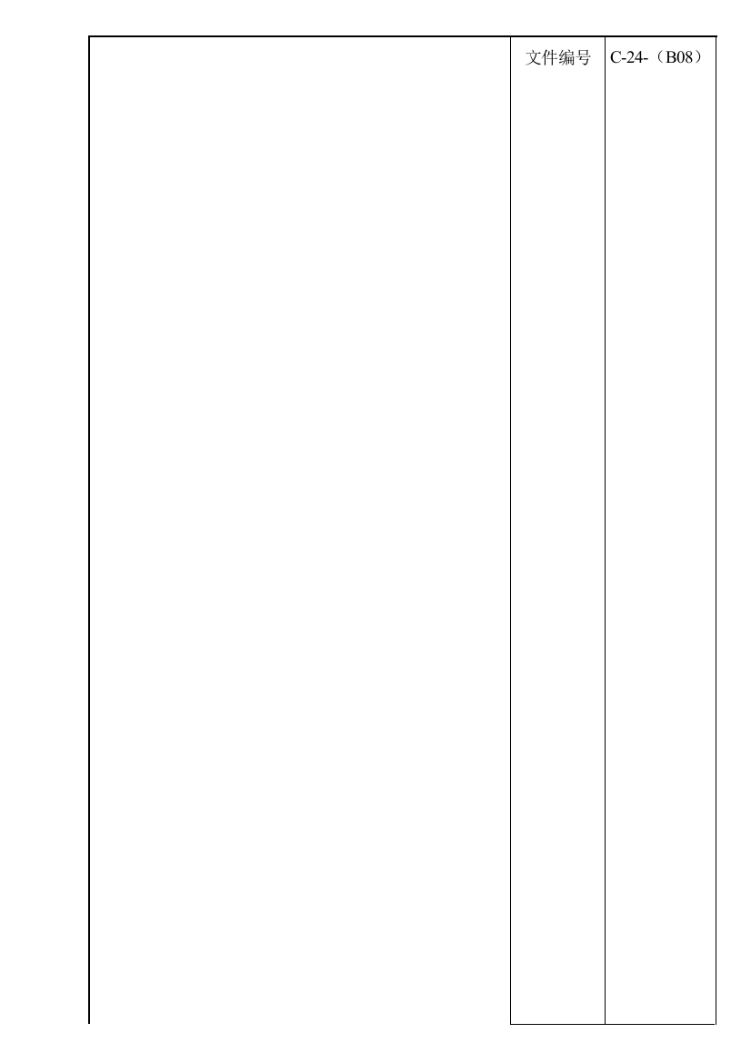 C-24-(B08)外包供应商评价标准及质量治理标准