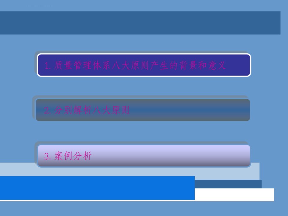 质量管理八项原则课堂ppt课件