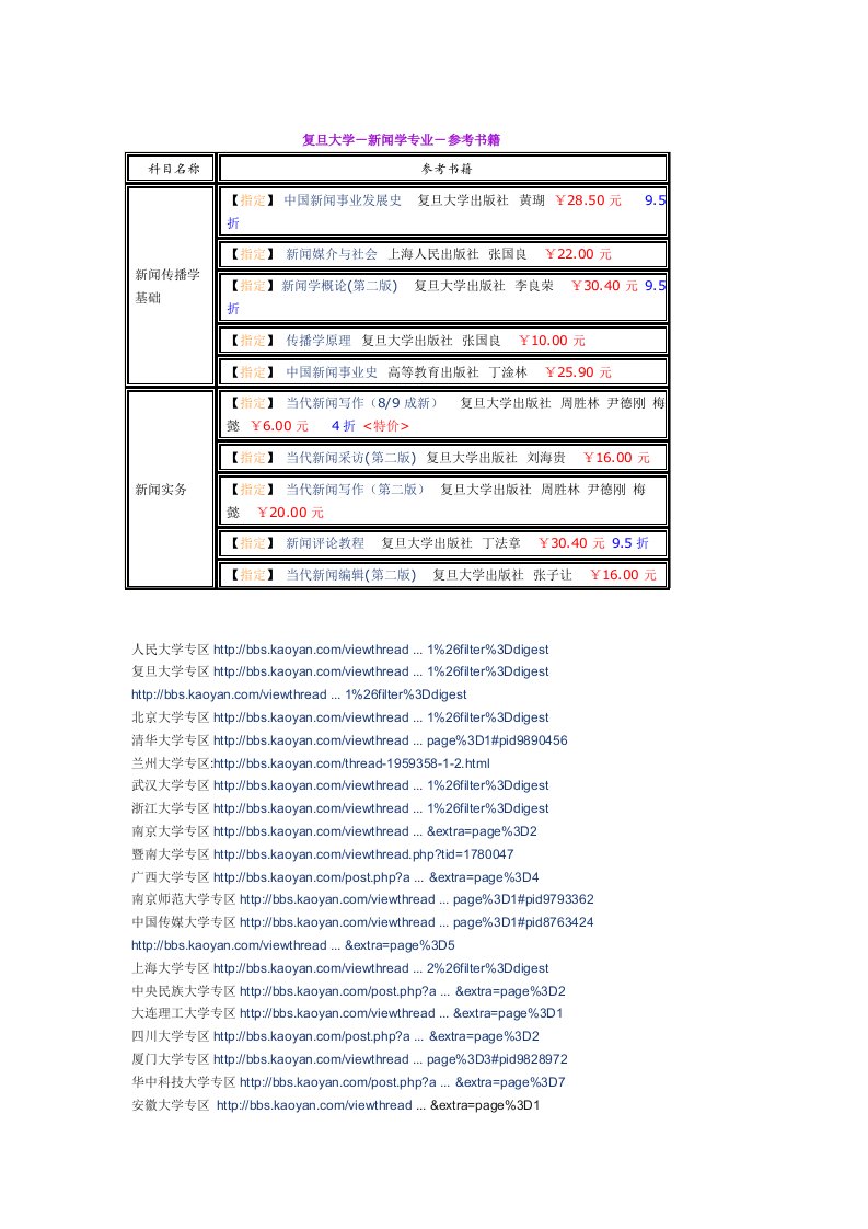 新闻传播学硕士考研