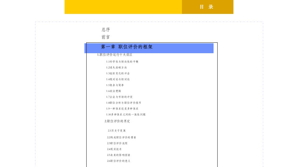 现代组织职位评价理念技术与案例PPT157页课件