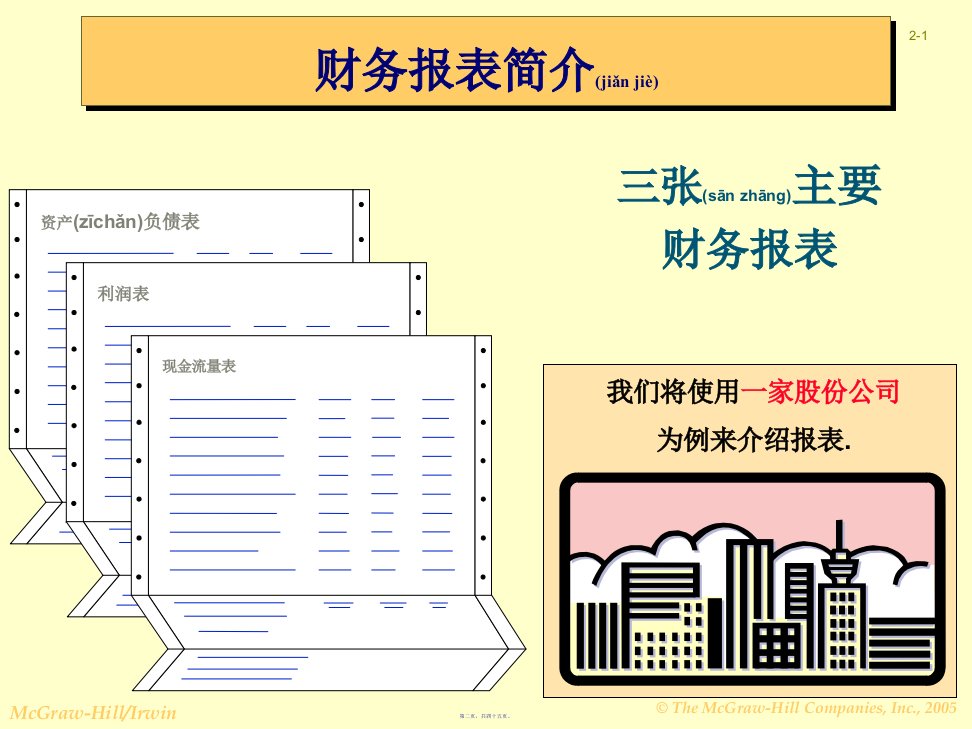 基本的财务报表分析45页PPT