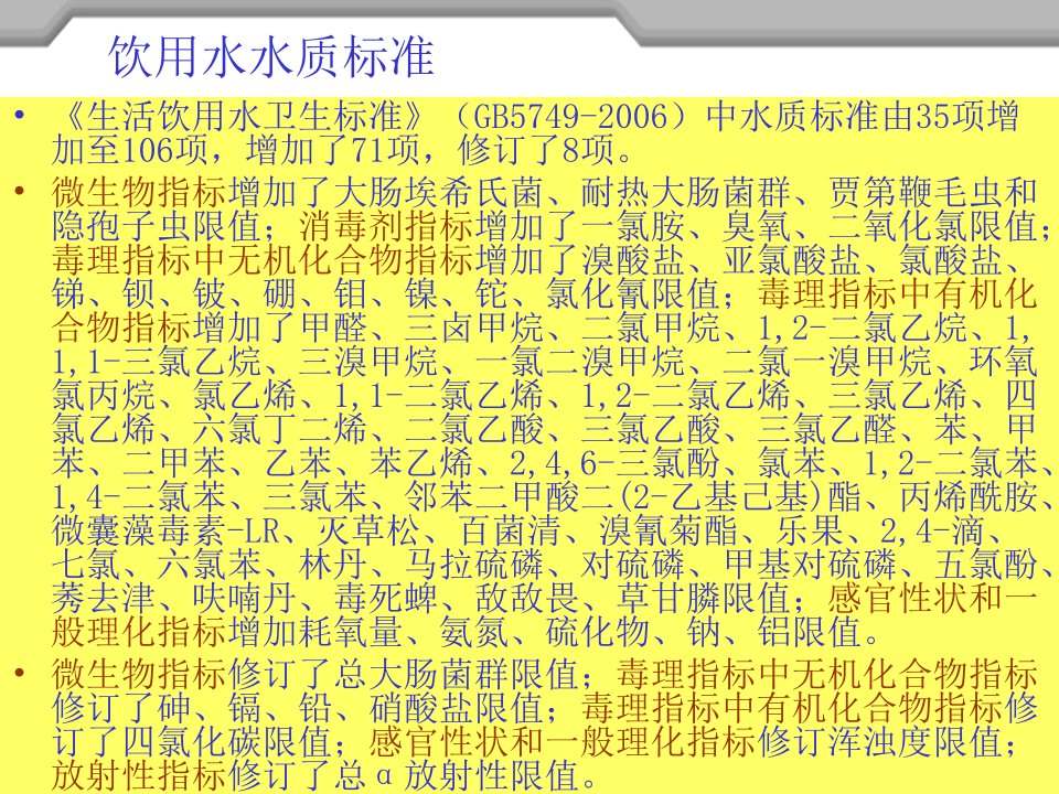 微污染水源水处理技术及应用