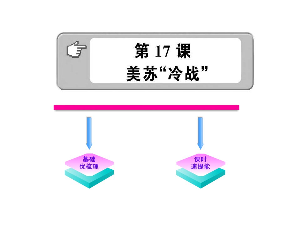 岳麓版历史九下《美苏冷战”》课件