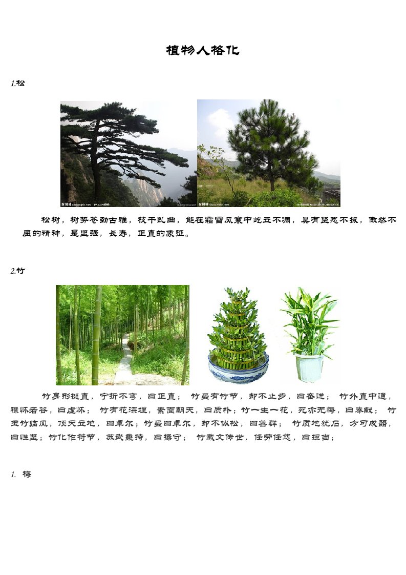 植物人格化