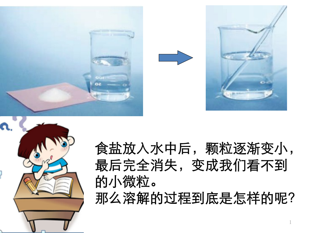 教科版科学四上物质在水中是怎样溶解的ppt课件