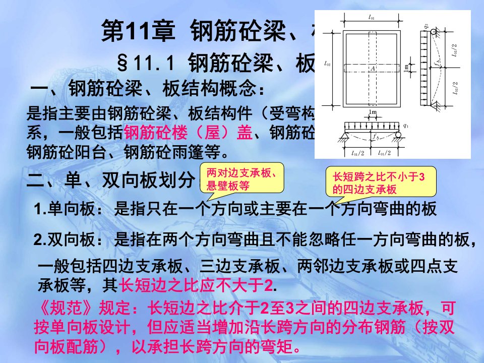 房屋砼结构设计之梁板结构设计PPT36页