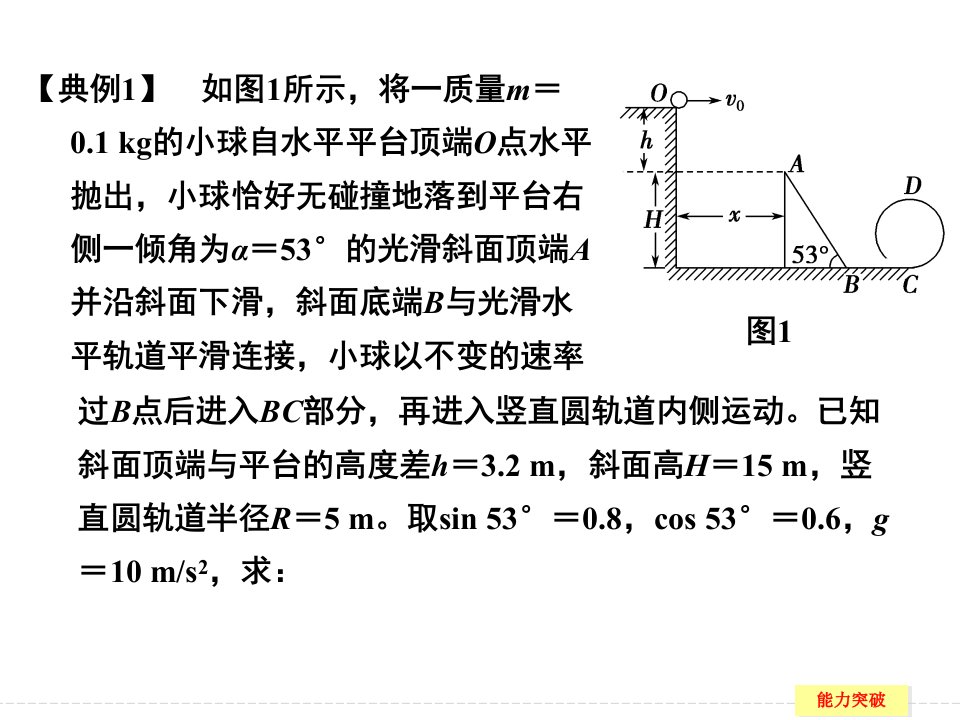 创新设计高三物理鲁科版一轮复习配套第4章45小专题应用动力学观点和能量观点突破力学.ppt