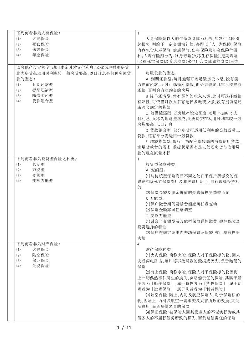 金融理财师课件1