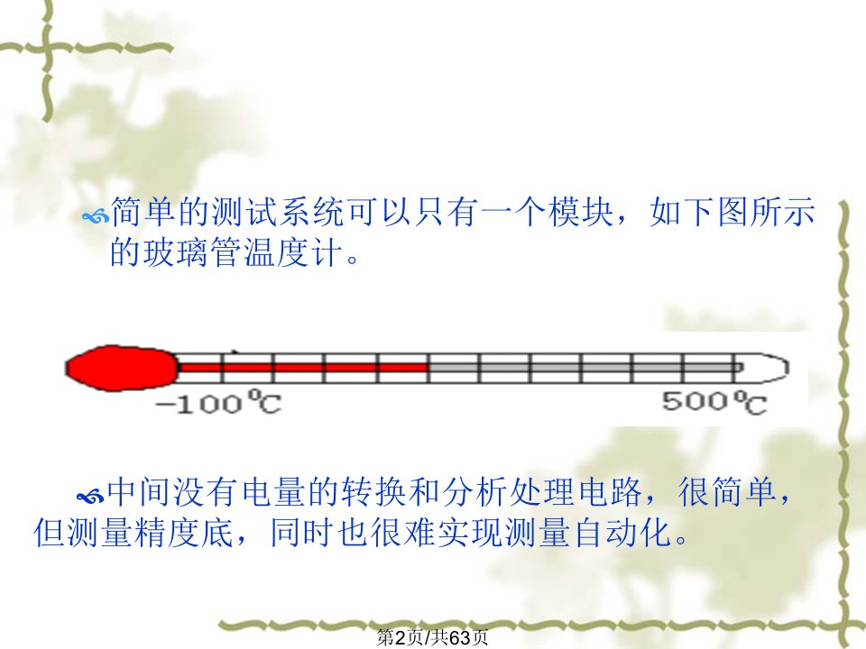 概论及测试系统特性