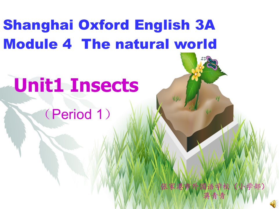 牛津小学英语Insects课件