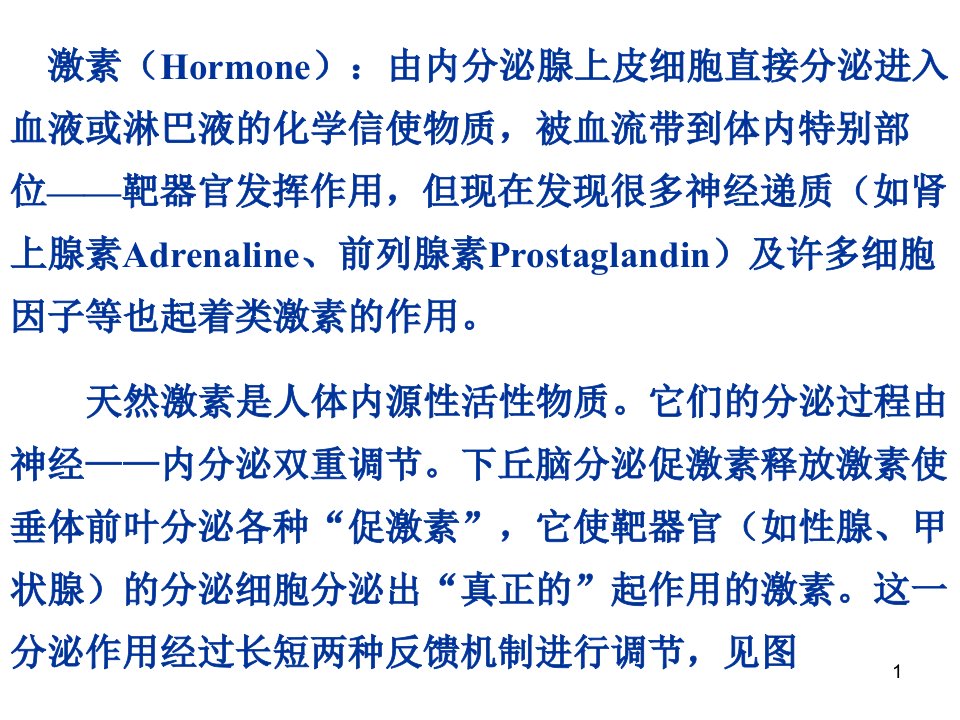 甾体激素的介绍资料