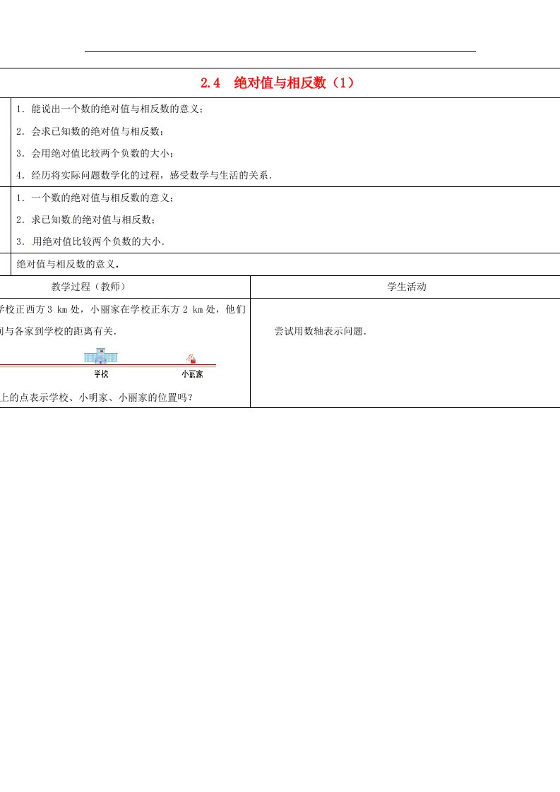 七年级数学上册