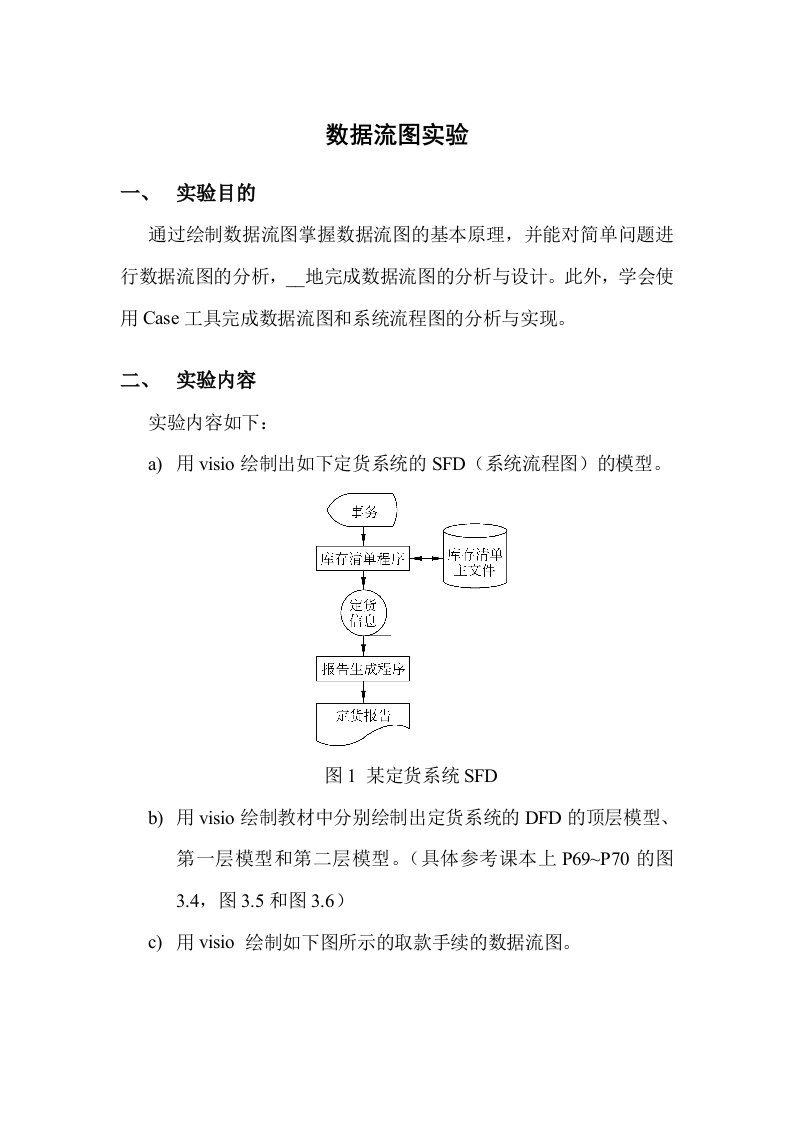 软件工程上机题目一