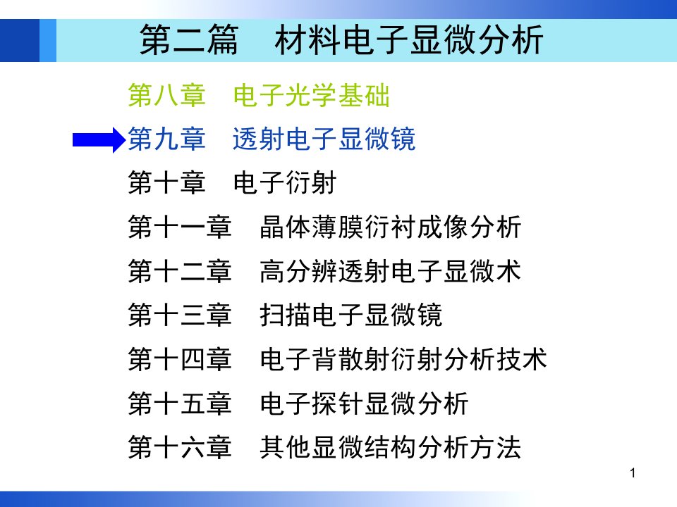 材料分析方法