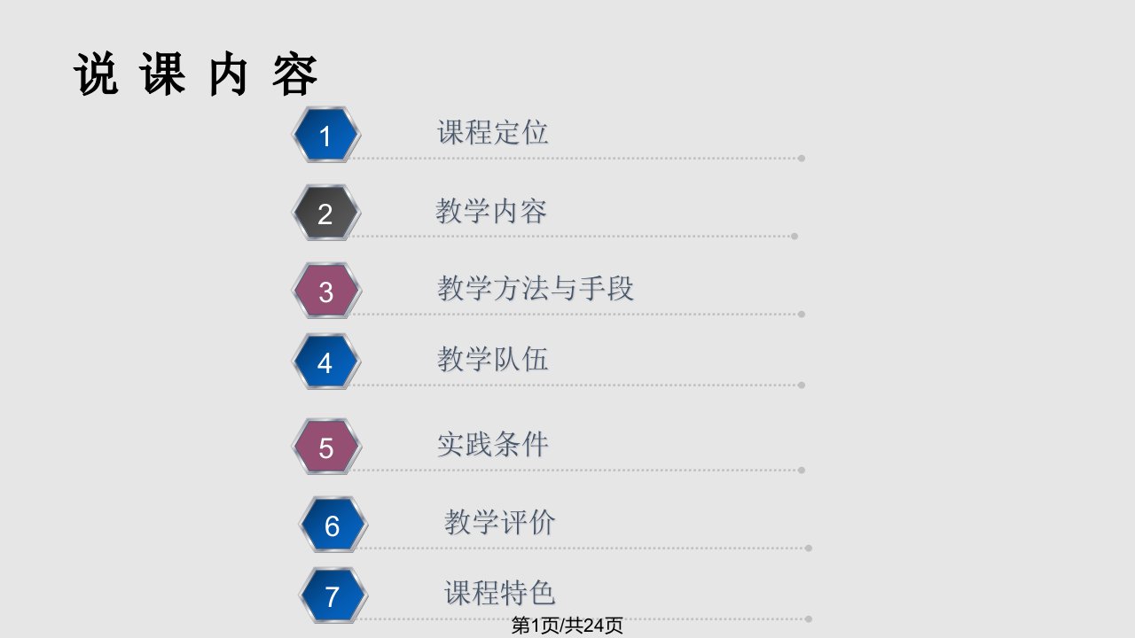 计算机文化基础说课课件PPT课件