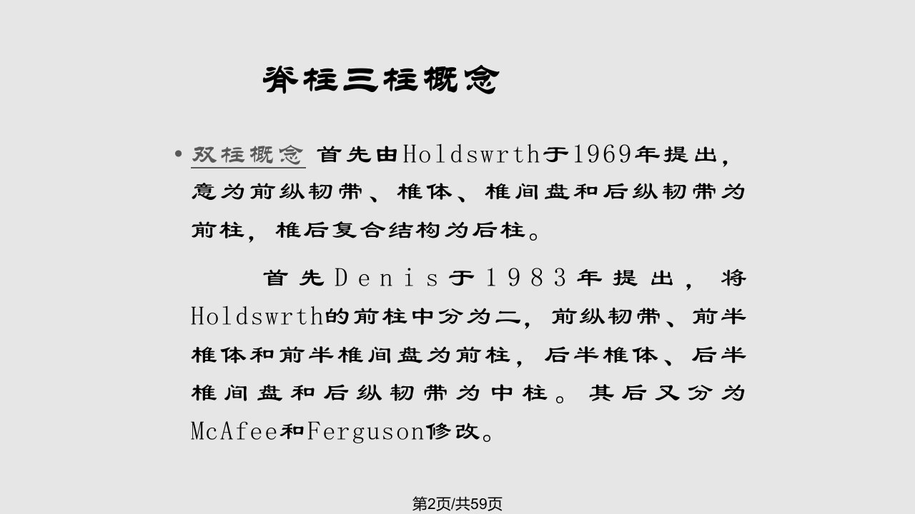 椎弓根钉置入技术讲座