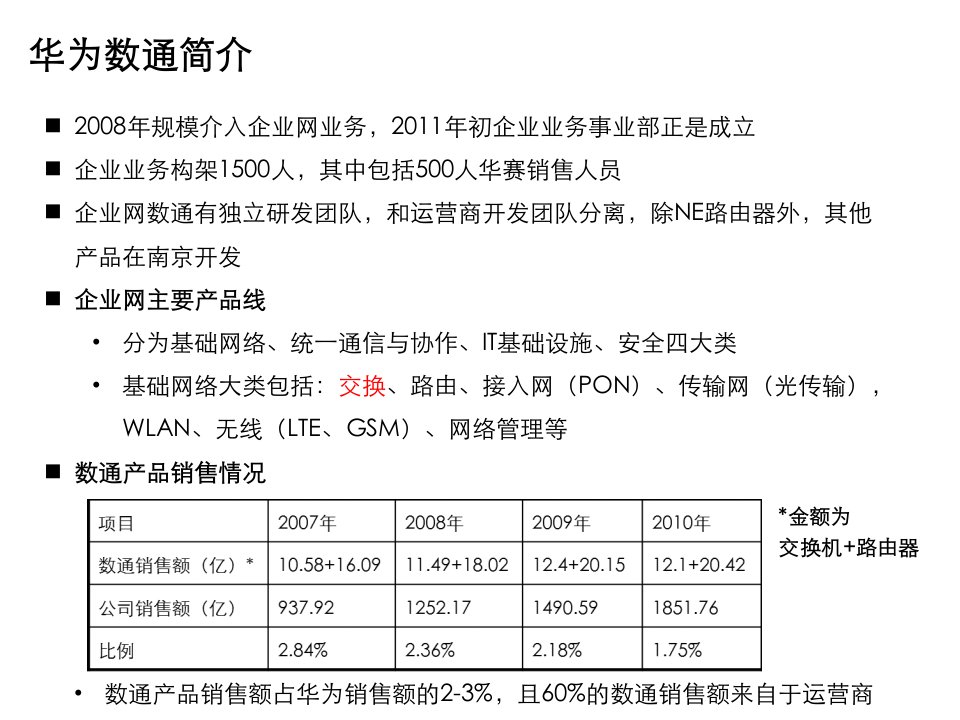 华为交换机简介及引导策略