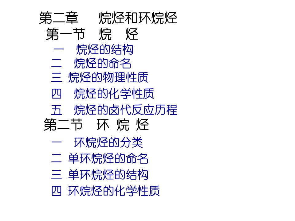 烷烃有同分异构体区别ppt课件