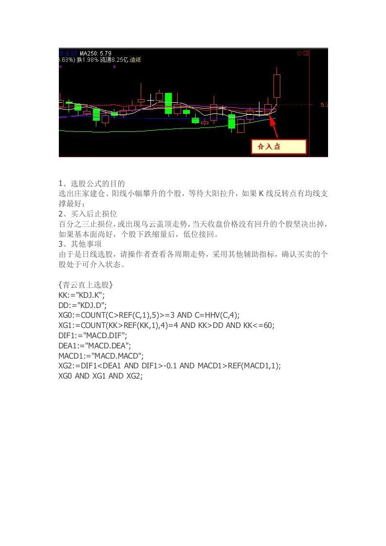 通达信指标公式源码