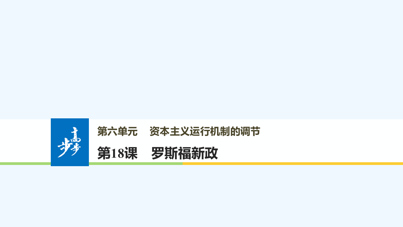 高一历史北师大必修二课件：第六单元