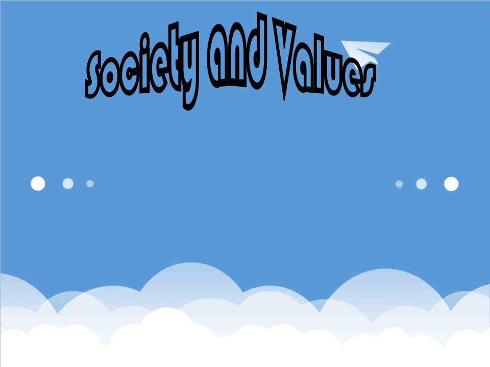 societyandvalues